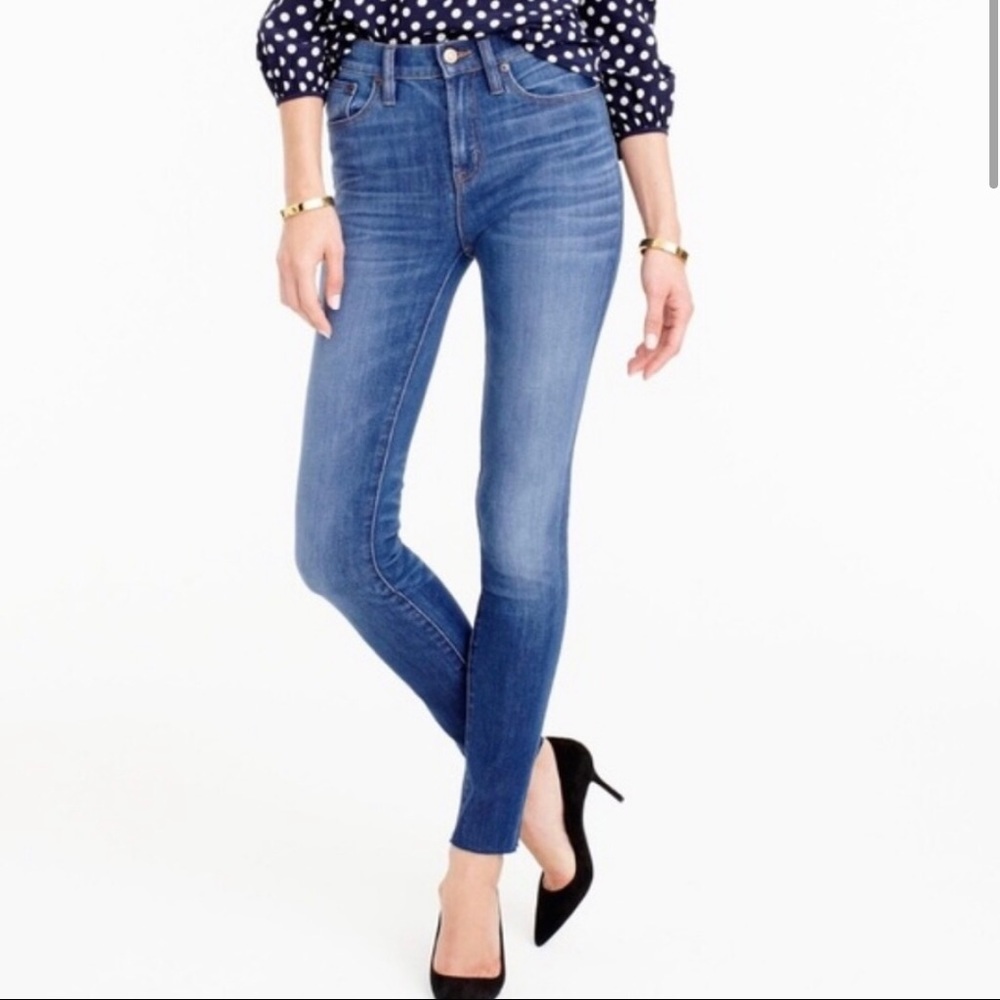 JCREW Skinny High Waisted Jean Light Wash Size 27